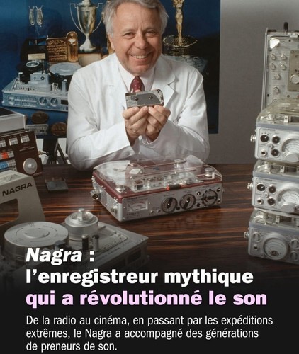 Nagra magnetophone a bande - magnetophone,