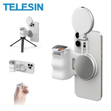 TELESIN Magnetic Phone Camera Shoot Hand Grip Phone Holder with Remote Control