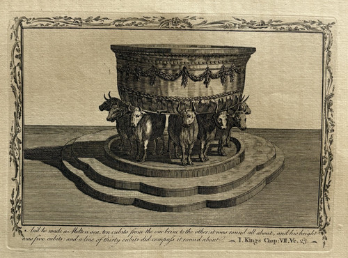 Mer airain religiosa gravure - mer,