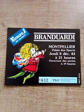 Billet De Concert Angelo Branduardi