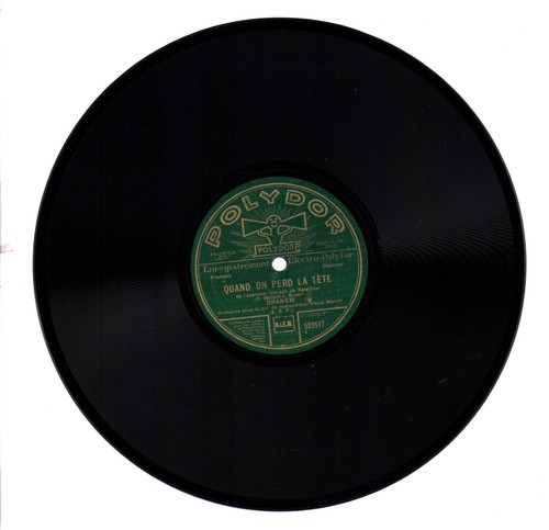 Disque tours polydor 522 - 78,