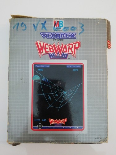 Boite vide jeu rare vectrex - mb,