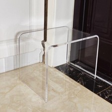 Transparent Plexiglass Bench Seat Stool Bathroom Shower 35x25 Heights 35/40/45