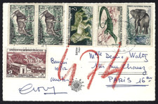 COLONIES - AEF - CARTE POSTALE