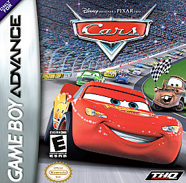 Cars game boy advance gba - game,