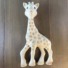 Sophie la Girafe Giraffe Natural Rubber Teething Toy Baby France 7"