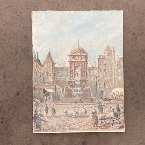 Peinture ancienne paris - peinture,