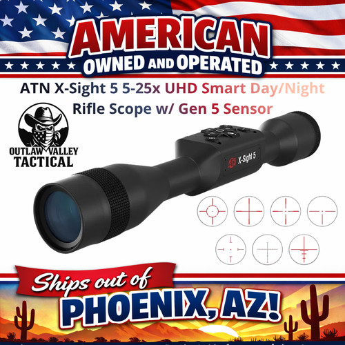 Atn sight 25x ultra - 5-25x,