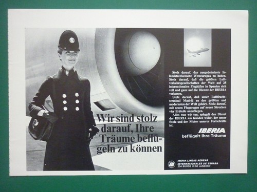 1973 pub iberia airlines - 2/1973, of