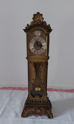 Pendule horloge parquet - horloge,
