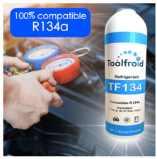 R134a XXL Recharge gaz climatisation auto  compatible R134a,R1234yf,R12