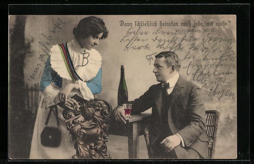 étudiant vin table - Étudiant,
