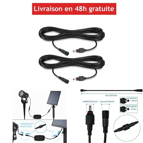 Câble rallonge solaire - câble,