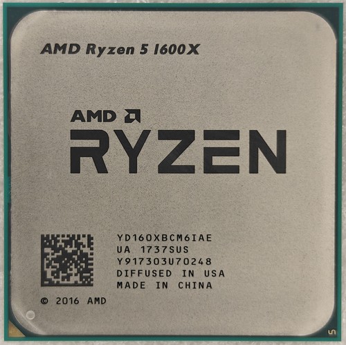 Amd ryzen 1600x processeur - ryzen,
