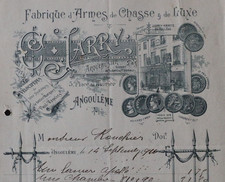 Facture 1916 ANGOULEME Arme de