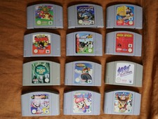 Lot de 12 jeux Nintendo 64 N64