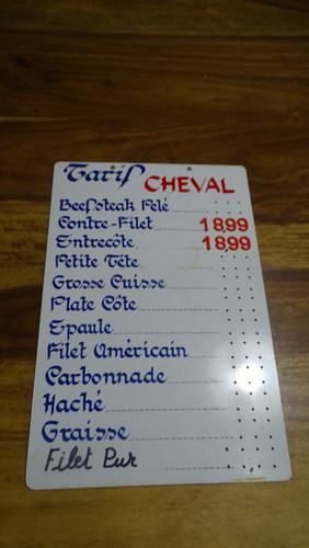 Plv boucherie chevaline - plv,