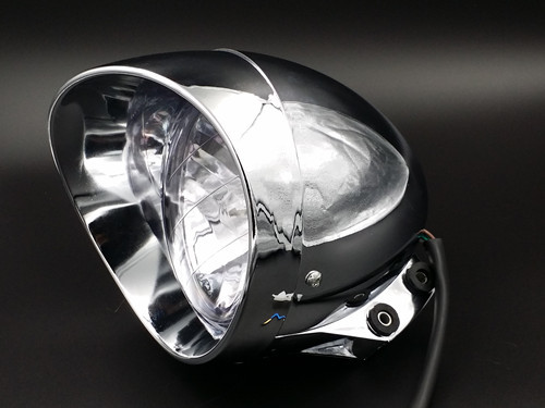 Lampe phare moto pour - 3/4, "pour