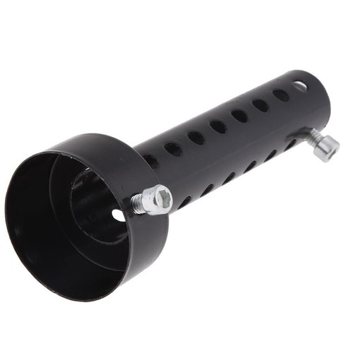 48mm noir moto échappement - moto,