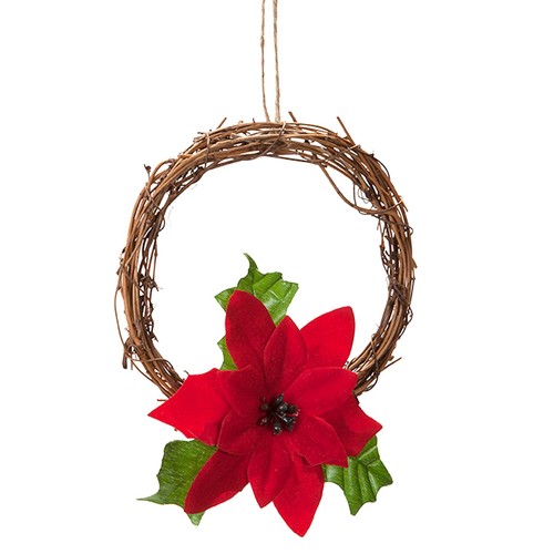 Couronne artificielle noël - artificielle,