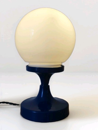 Lampe poser bleue vintage - bleue,
