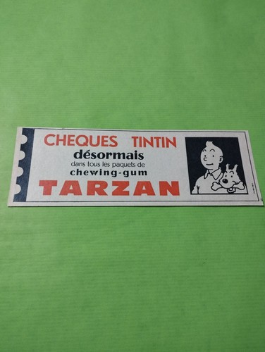 Publicite tarzan chewing - tarzan, chewing-gum