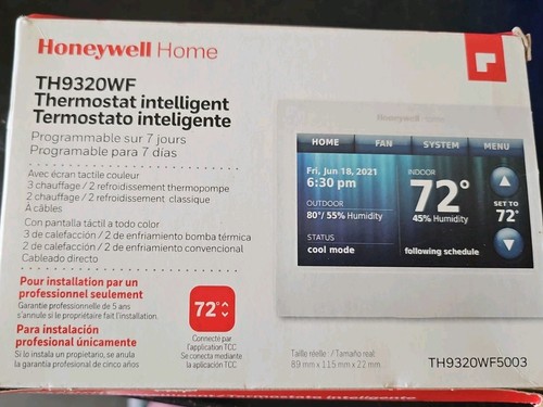 Honeywell th9320wf5003 fi - honeywell, wi-fi
