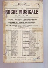 Partition Ancienne - Mignon No 127 - La Ruche Musicale - 