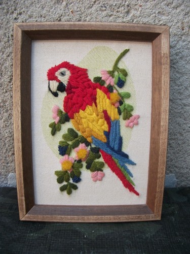 Tapisserie perroquet fait - perroquet,