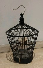 Cage à Oiseaux Automate À Pile AA Fonctionnelle Cuicui Avec Crochet 