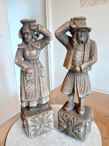 Statues vieux couple - vieux,