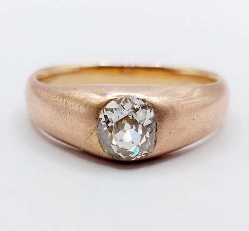 Bague jonc antique rose - antique,
