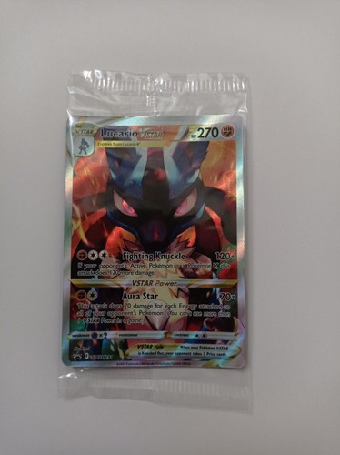 Lucario vstar swsh291 promo - lucario,