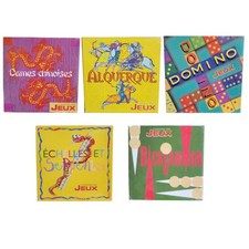 Lot 5 Mini Jeux Société