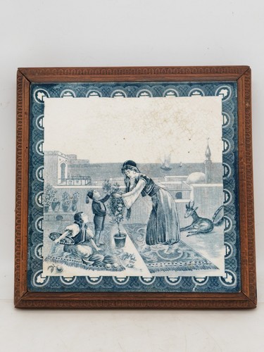 Ancien dessous plat - dessous,