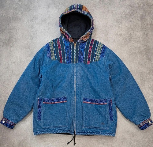Veste jean matelassée - veste, en