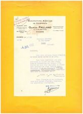 ANGERS (49) SPORTS CLOTHING FACTORY ""Georges PAILLARD"" illustrated MOTORCYCLE + BIKE