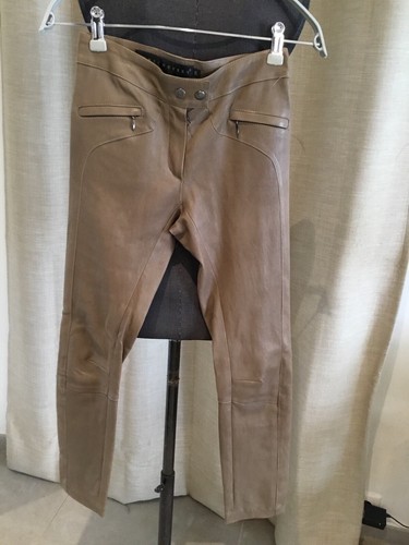 Superbe pantalon slim cuir - pantalon,