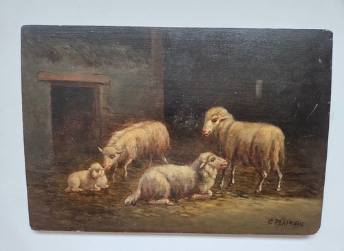Huile sur panneau - bois, xix