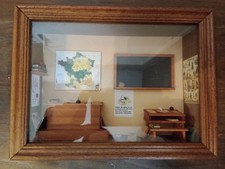 Tableau 3D Vitrine Ancienne