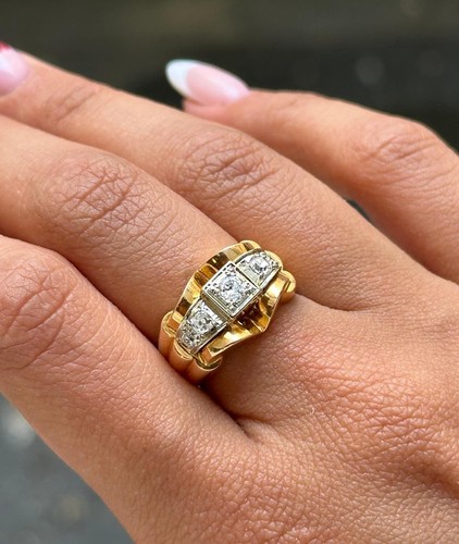 Bague pont jaune - pont, /