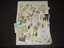 TINTIN LOT DE 63 VIGNETTES