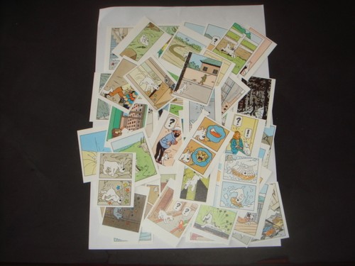 Tintin lot vignettes - lot, 63