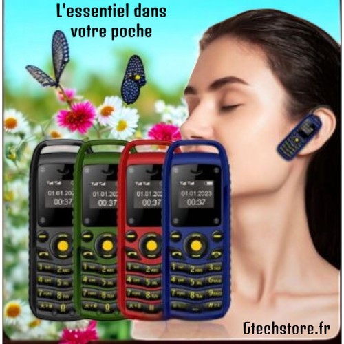 Mini téléphone portable - , à