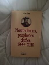 Livre Nostradamus prophéties datées 1999 - 2010 - M. Finn