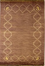 Rugstc 3x5 Senneh Gabbeh Brown