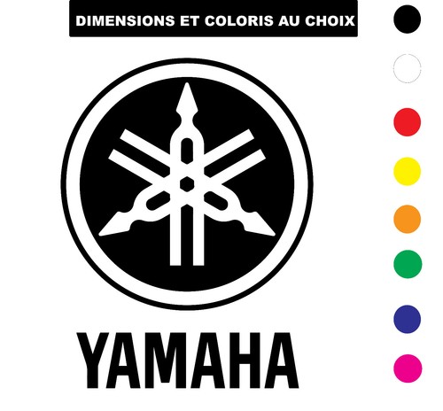 Stickers yamaha moto - stickers,