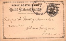 GOLDPATH: US POSTAL CARD 1915, BRANDT, OHIO CV849_P25
