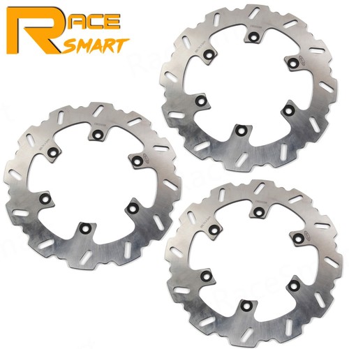 Front rear brake disc rotors - front,