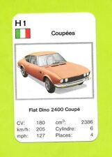 Card No. H1 - Fiat Dino 2400 Coupe